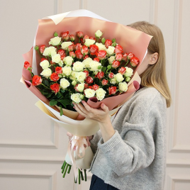 Кущові троянди 15 штук