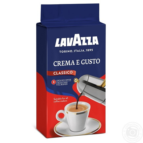 Кава мелена Lavazza Crema e Gusto 250 г фото 1